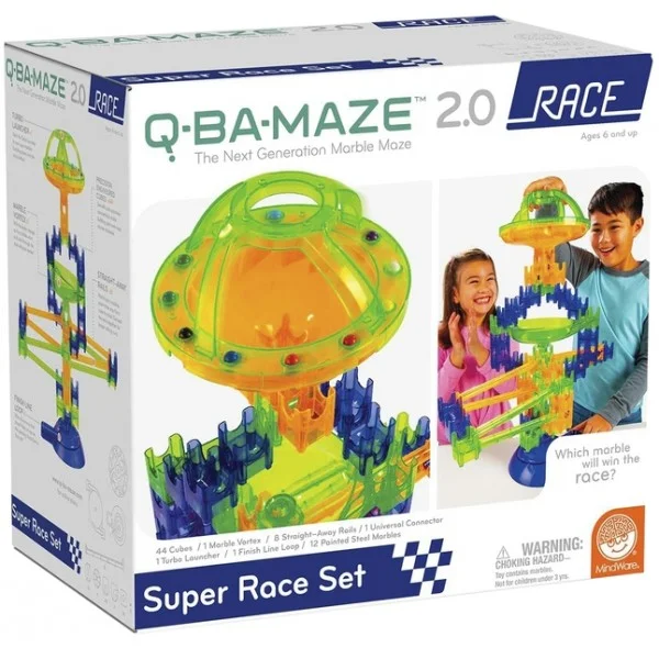 Alternative view of Q-BA-MAZE 2.0: Super race labirintų konstruktorius
