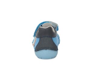 batukai vaikams D.D.Step (Vengrija)  Barefoot mėlyni batai 25-30 d. H063897BM