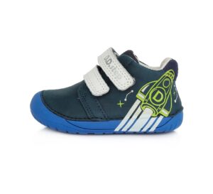 batukai vaikams D.D.Step (Vengrija)  Barefoot tamsiai mėlyni batai 20-25 d. S070129