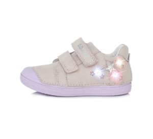 batukai vaikams D.D.Step (Vengrija)  Violetiniai LED batai 31-36 d. S049-329AL
