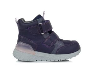 batukai vaikams D.D.Step (Vengrija)  Violetiniai vandeniui atsparūs batai 30-35 d. F61365BL