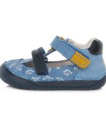 batukai vaikams D.D.Step (Vengrija)  Barefoot mėlyni batai 20-25 d. H070-359