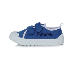 batukai vaikams D.D.Step (Vengrija)  Mėlyni canvas batai 26-31 d. CSB-361AM