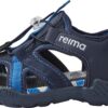REIMA Hiekalla Navy vaikiškos basutės judrioms mergaitėms 1 Footwear