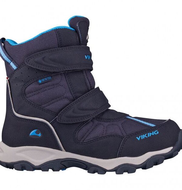 Viking žieminiai batai vaikams su GORE-TEX Beito High GTX Warm - Navy/Grey