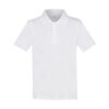 Mokyklinė Apranga   Balti POLO marškinėliai trumpomis rankovėmis 158-182 d.  1