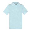 Mokyklinė Apranga   Šviesiai mėlyni POLO marškinėliai trumpomis rankovėmis 128-152 d.  1