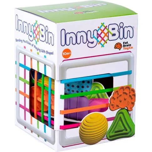 Alternative view of Formų pažinimo ir rūšiavimo žaidimas mažiesiems "InnyBin" - FatBrainToys