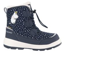 Viking Toasty Warm GTX Zip Moomin žieminai batai vaikams su GORETEX - Navy