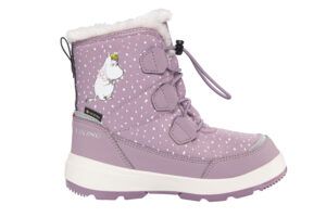 Viking Toasty Warm GTX Zip Moomin žieminai batai vaikams su GORETEX - Dusty Pink