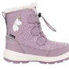 Viking Toasty Warm GTX Zip Moomin žieminai batai vaikams su GORETEX - Dusty Pink