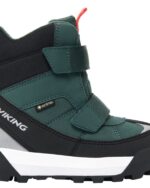 Viking Expower Warm GTX 2V žieminai batai vaikams su GORETEX - Dar Green/Red