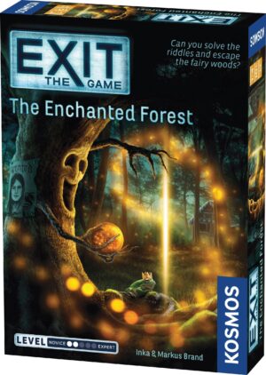 edukaciniai zaislai. Lavinamieji zaislai. KOSMOS . EXIT mokslinis žaidimas „The Enchanted Forest“