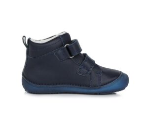 batukai vaikams D.D.Step (Vengrija)  Barefoot tamsiai mėlyni batai 25-30 d. A063-316BM