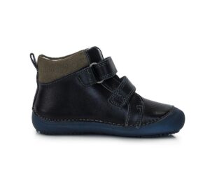 batukai vaikams D.D.Step (Vengrija)  Barefoot tamsiai mėlyni batai 25-30 d. A063-316M