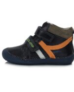 batukai vaikams D.D.Step (Vengrija)  Barefoot tamsiai mėlyni batai 31-36 d. A063-316L