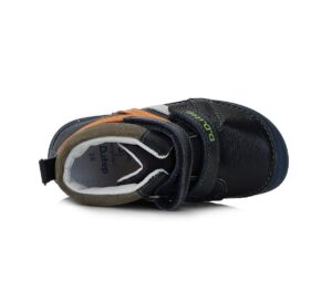 batukai vaikams D.D.Step (Vengrija)  Barefoot tamsiai mėlyni batai 31-36 d. A063-316L