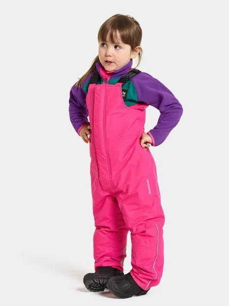 Alternative view of Didriksons pašiltintos kelnės su augimo funkcija TARFALA KIDS PANTS 7 - True Pink (yra vietoje)