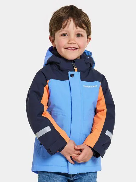 Alternative view of Didriksons žieminė striukė su augimo funkcija NEPTUN KIDS JKT 2 - Play Blue (yra vietoje)