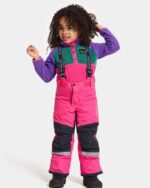 Didriksons pašiltintos neperšlampamos kelnės IDRE KIDS PANTS 6 - True Pink