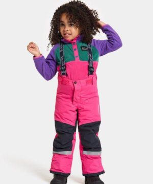 Didriksons pašiltintos neperšlampamos kelnės IDRE KIDS PANTS 6 su augimo funkcija - True Pink (yra vietoje) 1 Didriksons pašiltintos neperšlampamos kelnės IDRE KIDS PANTS 6 - True Pink