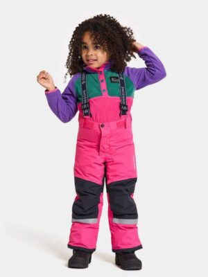 Didriksons pašiltintos neperšlampamos kelnės IDRE KIDS PANTS 6 - True Pink