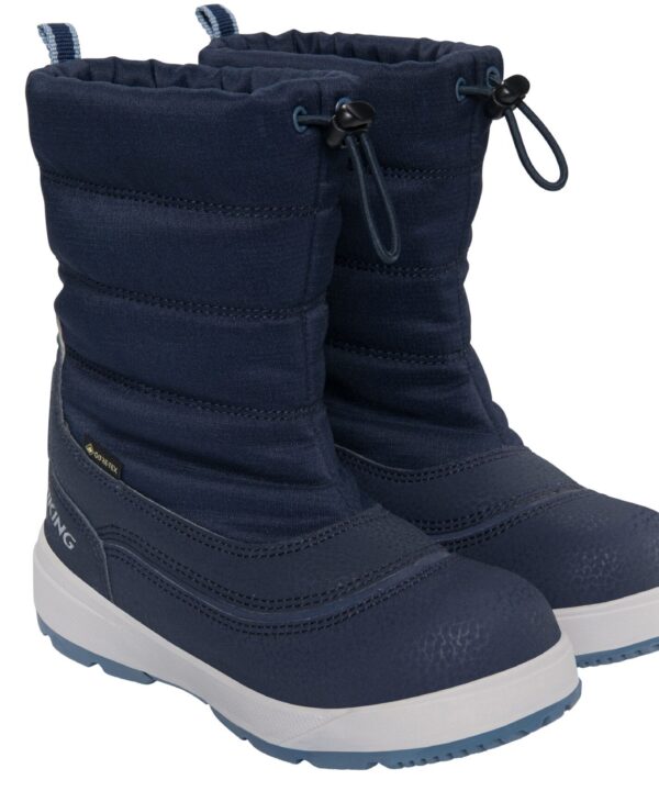 Viking Toasty Pull-on žieminai batai vaikams su GORETEX - Navy