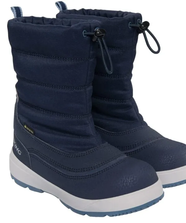 Viking Toasty Pull-on žieminai batai vaikams su GORETEX - Navy