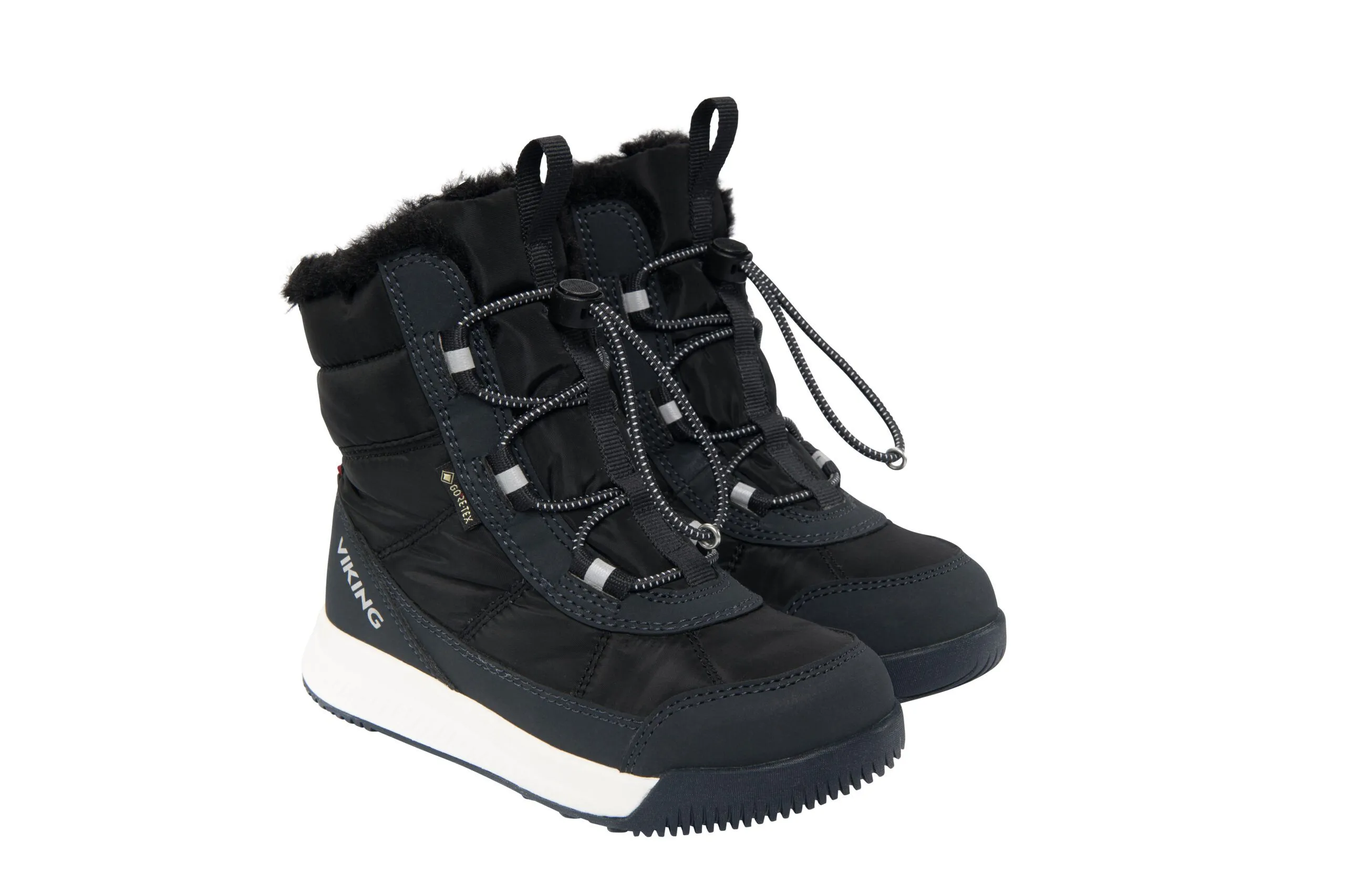 Viking itin lengvi žieminiai batai vaikams su GORE-TEX Aery Warm GTX SL - Black/Char 4 Viking itin lengvi žieminiai batai vaikams su GORE-TEX Aery Warm GTX SL - Black/Char - Image 2