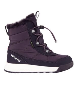 Viking itin lengvi žieminiai batai vaikams su GORE-TEX Aery Warm GTX SL - Aubergine/Purple 1 Viking žieminiai batai vaikams su GORE-TEX Aery Warm GTX SL - Aubergine/Purple
