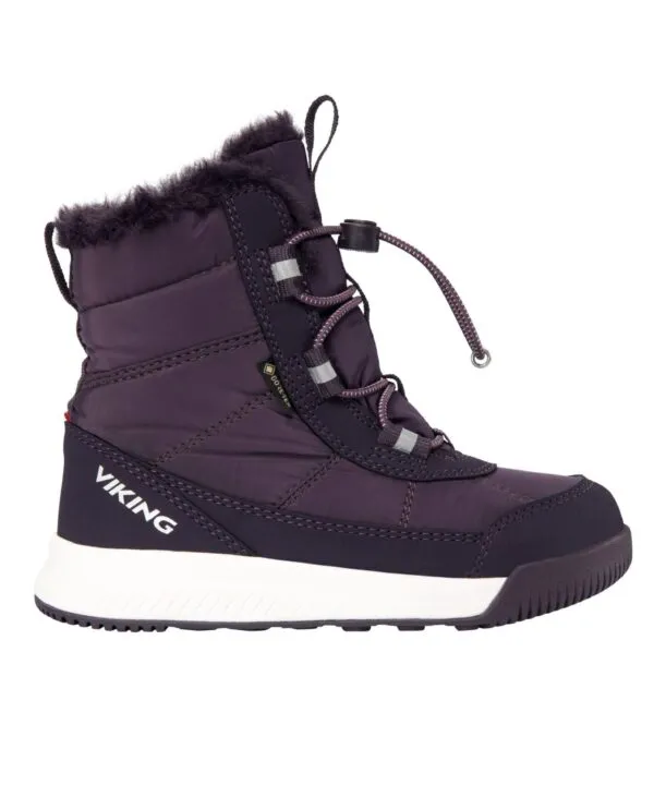 Viking žieminiai batai vaikams su GORE-TEX Aery Warm GTX SL - Aubergine/Purple