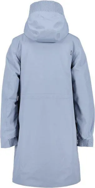 Alternative view of Didriksons moteriška pavasrinė striukė BENTE WNS PARKA - Glacial Blue (yra vietoje)
