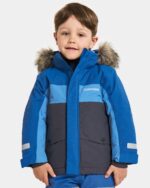 Didriksons žieminė striukė su augimo funkcija - BJÄRVEN KIDS PARKA 2 Classic Blue (išankstinis užsakymas)