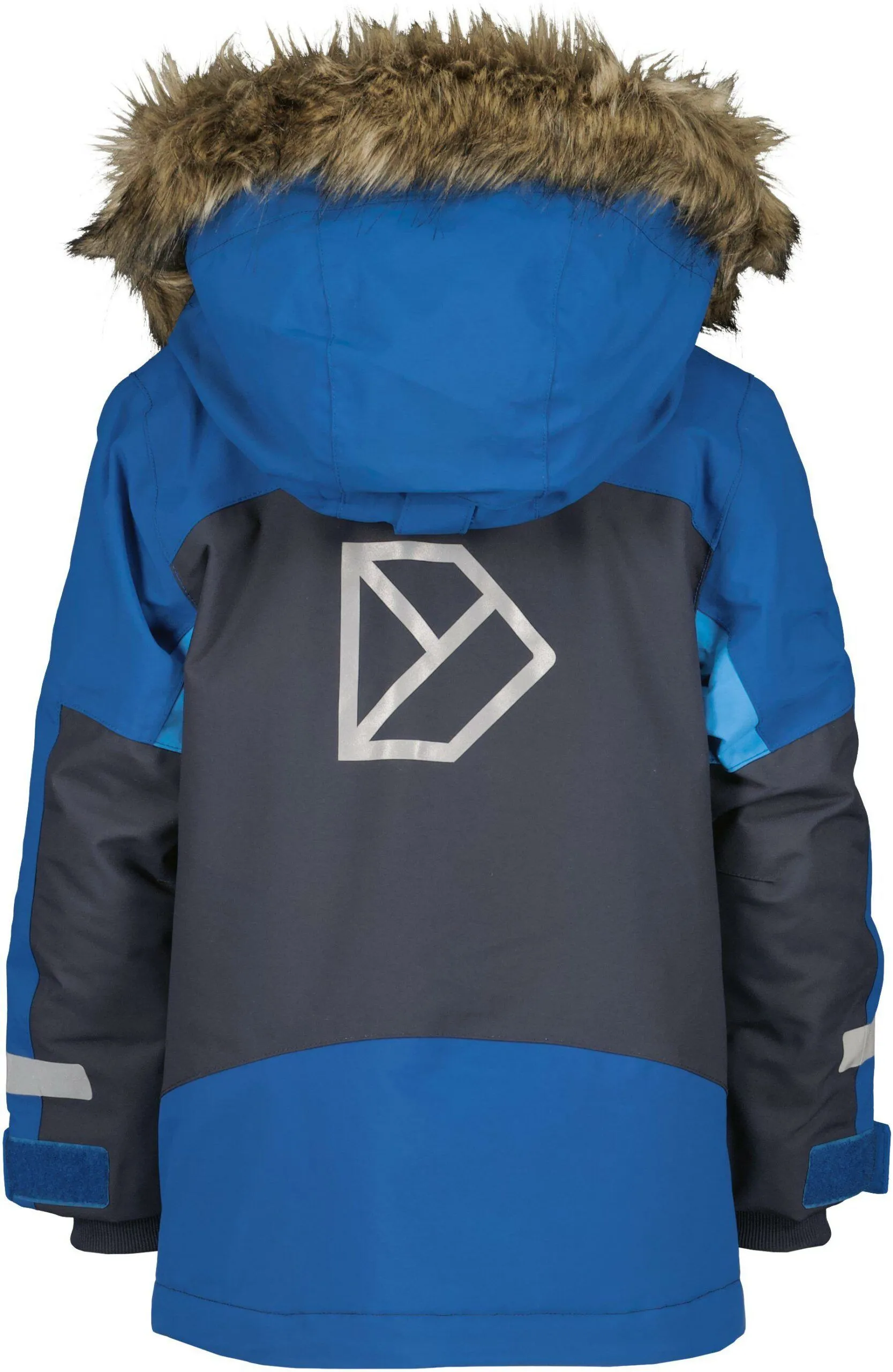 Didriksons žieminė striukė su augimo funkcija - BJÄRVEN KIDS PARKA 2 Classic Blue (yra vietoje) - Image 5