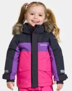 Didriksons žieminė striukė su augimo funkcija - BJÄRVEN KIDS PARKA 2 True Pink (išankstinis užsakymas)