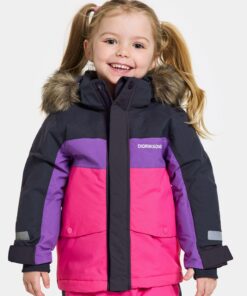 Didriksons žieminė striukė su augimo funkcija - BJÄRVEN KIDS PARKA 2 True Pink (išankstinis užsakymas)