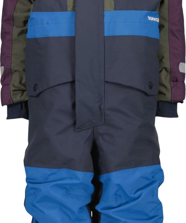 Alternative view of Didriksons žieminis kombinezonas - BJÖRNEN KD COV MULT2 Multi Colour Blue (yra vietoje)
