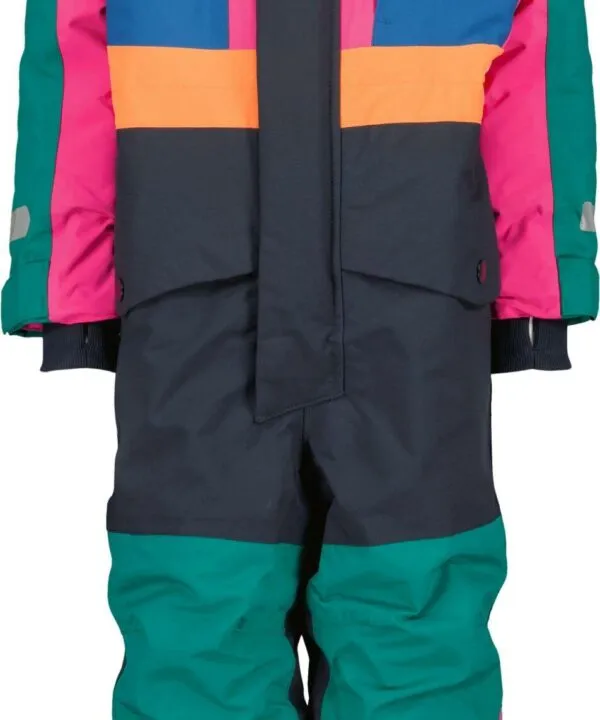 Alternative view of Didriksons žieminis kombinezonas - BJÖRNEN KD COV MULT2 Multi Colour Green (yra vietoje)