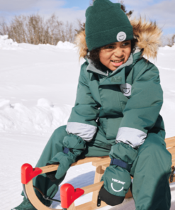 Viking žieminis kombinezonas Play Winter Playsuit - Dark Green