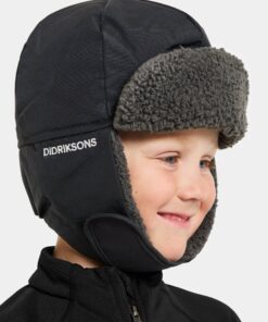 Didriksons žieminė kepurė Biggles Cap C - Black