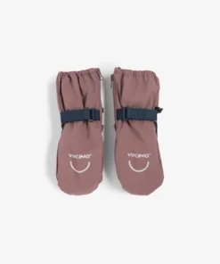 Viking žieminės neperšlampančios pirštinės Alv Winter Mittens - Antique rose