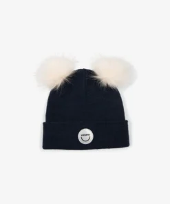Viking žieminė vilnonė kepurė Play Pon Pon Wool Beanie - Navy
