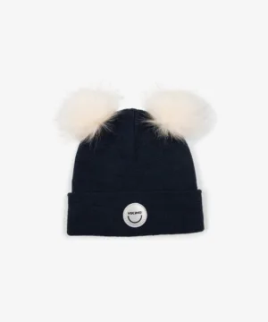 Viking žieminė vilnonė kepurė Play Pon Pon Wool Beanie - Navy 2 image 4
