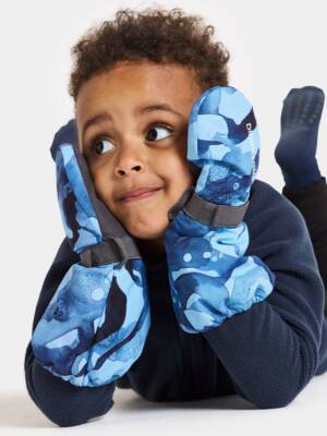 biggles printed kids mittens 505069 A27 10front1 m232 scaled