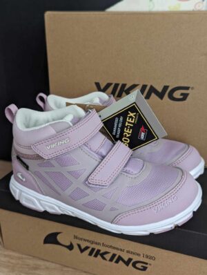 VIKING Veme Reflex Mid GTX 2V pavasariniai/demisezoniniai batai - Light Pink