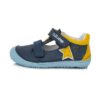 batukai vaikams D.D.Step (Vengrija)  Barefoot tamsiai mėlyni batai 25-30 d. H063897M