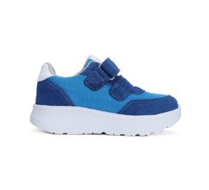 batukai vaikams D.D.Step (Vengrija)  Mėlyni sportiniai batai 26-31 d. F083-41879AM