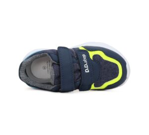 batukai vaikams D.D.Step (Vengrija)  Mėlyni sportiniai batai 30-35 d. F092-41335AL