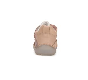 batukai vaikams D.D.Step (Vengrija)  Barefoot kreminiai batai 31-36 d. S063-41948CL