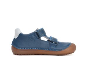 batukai vaikams D.D.Step (Vengrija)  Barefoot mėlyni batai 25-30 d. H063-41339M